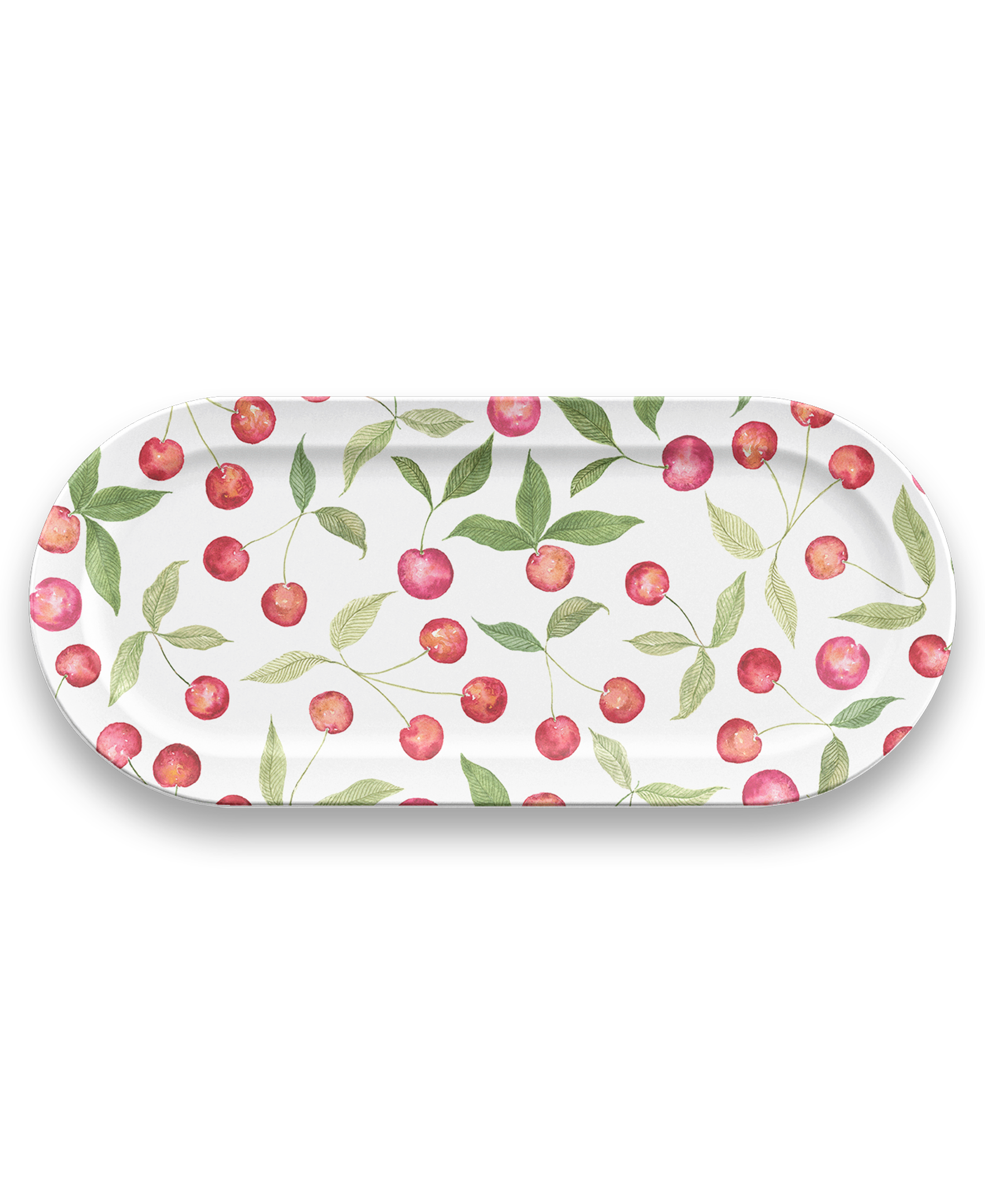 Berries & Cherries Melamine Serving Platter