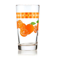 Vintage-Inspired Drinking Glasses, 11-ounce, Assorted, Set of 4