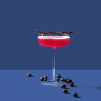 Blueberry Lavender Lemon Drop Cocktail + Mocktail Mix