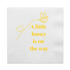 A Little Honey Is On The Way Cocktail Paper Beverage Napkins