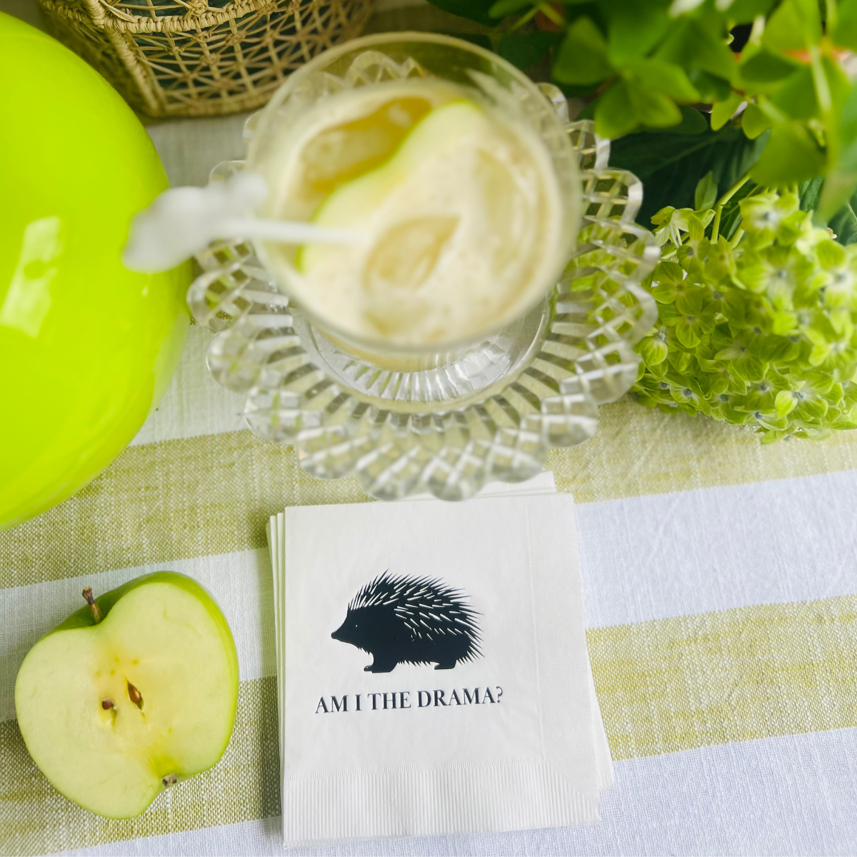 Am I The Drama? Cocktail Paper Beverage Napkins