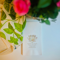 Being Grateful Holographic Gold Foil Paper Guest Towels, Pack of 20 | Thanksgiving Guest Towels