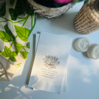 Being Grateful Holographic Gold Foil Paper Guest Towels, Pack of 20 | Thanksgiving Guest Towels