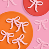 Bow Drink Markers, Set of 8 | Coquette Party | She's Tying the Knot