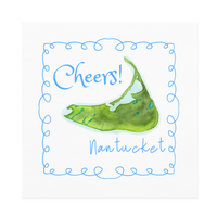 Cheers! Nantucket Paper Cocktail Napkins