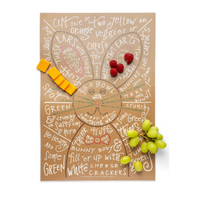 Charcuterie Cheat Sheet with Bunny Design