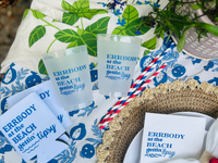 Errbody At The Beach Gettin' Tipsy Cocktail Paper Beverage Napkins