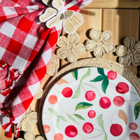 Berries & Cherries Melamine Salad Plates