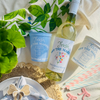 Fresh Off The Market Wine Label, Flower Bouquet Theme | She's Fresh Off The Market Bridal Shower