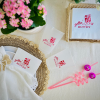 Gettin' Rowdy Cocktail Paper Beverage Napkins For Country Western Bachelorettes