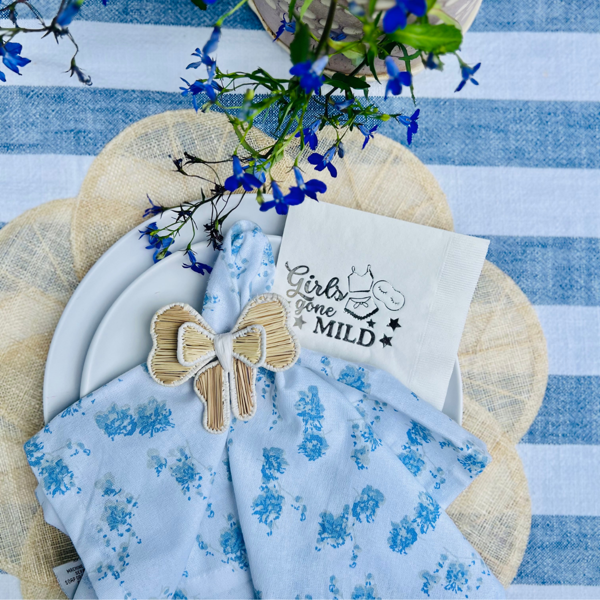 Girls Gone Mild Paper Cocktail Napkins | Girls Gone Mild Bachelorette