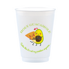 Holy Guacamole - Tastes Like It's Not My Problem Anymore 16oz Frost Flex Cups | Retirement Party Cups