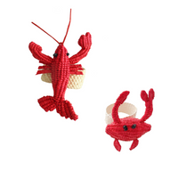 Lobster & Crab Napkin Rings