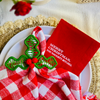 Merry Christmas, You Naughty Bitches Holiday Cocktail Paper Napkins | Christmas Party Décor | Fun Christmas Napkins