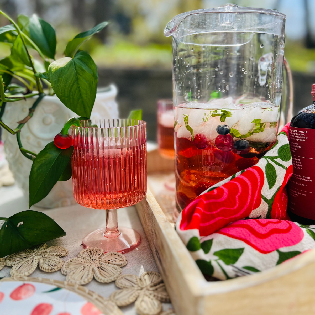 Mirage Acrylic Pitcher With Lid