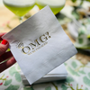 OMG! We're Engaged Cocktail Paper Beverage Napkins, Gold