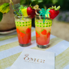 Miami Beach Acrylic Drink Stirrers, Set of 4