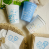 On Cloud Nine Baby Shower Cups | Customizable Baby Shower Cups | We Are On Cloud Nine Theme