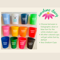 On Cloud Nine Baby Shower Cups | Customizable Baby Shower Cups | We Are On Cloud Nine Theme