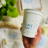 On Cloud Nine Baby Shower Cups | Customizable Baby Shower Cups | We Are On Cloud Nine Theme