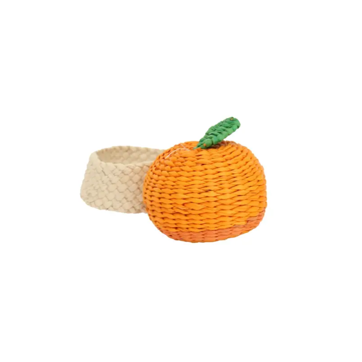 Handwoven Orange/Pumpkin Napkin Ring