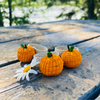 Handwoven Orange/Pumpkin Napkin Ring
