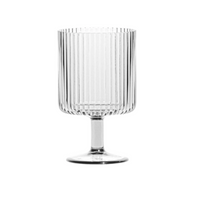 Mesa Stacking Acrylic Wine Goblet, Clear