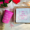 She's Tying The Knot Customizable Bridal Shower & Bachelorette Stadium Cups