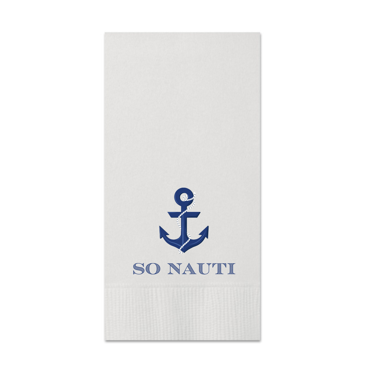 So Nauti Paper Guest Towels | Nautical Bathroom Décor