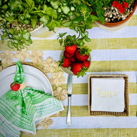 OMG! We're Engaged Cocktail Paper Beverage Napkins, Gold