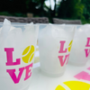 Tennis Love Frosted Drinking Cups, 16oz | Perfect Match