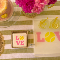 Tennis Love Frosted Drinking Cups, 16oz | Perfect Match