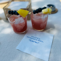That's A Horrible Idea Cocktail Paper Beverage Napkins