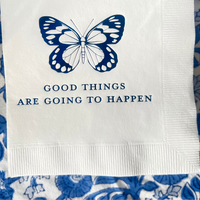 Good Things Are Going To Happen Cocktail Paper Beverage Napkins