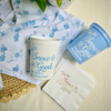 Up To Snow Good Customizable 16oz Stadium Cups | Snow In Love Bachelorette Theme