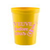 Veuve Before Vows Customizable Stadium Cups | Last Rendez Veuve Bachelorette
