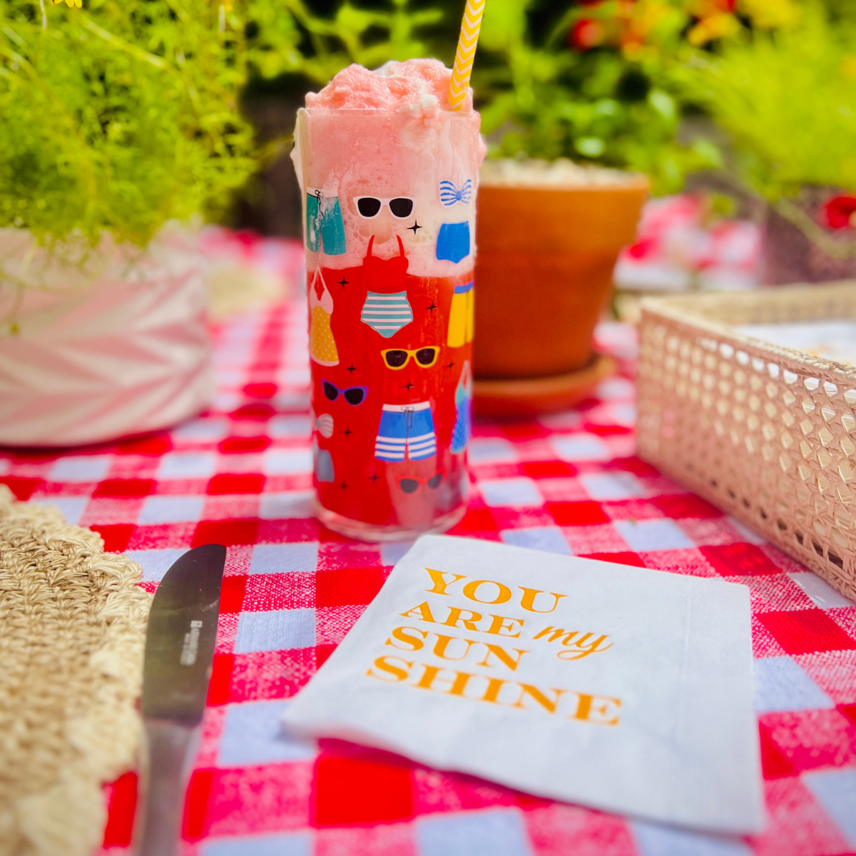 You Are My Sun Shine Cocktail Paper Beverage Napkins
