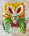Charcuterie Cheat Sheet with Bunny Design