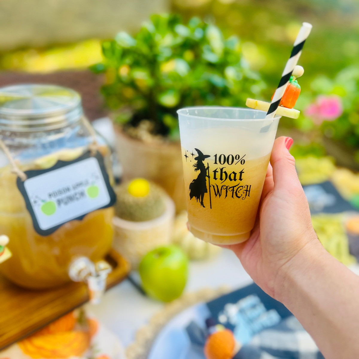 100% That Witch Frost Flex Drinking Cups, 16oz