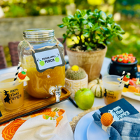 100% That Witch Halloween Cocktail Paper Beverage Napkins, Silver Font