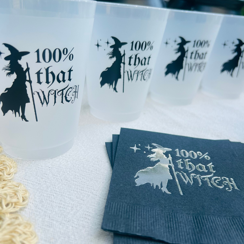 100% That Witch Frost Flex Drinking Cups, 16oz