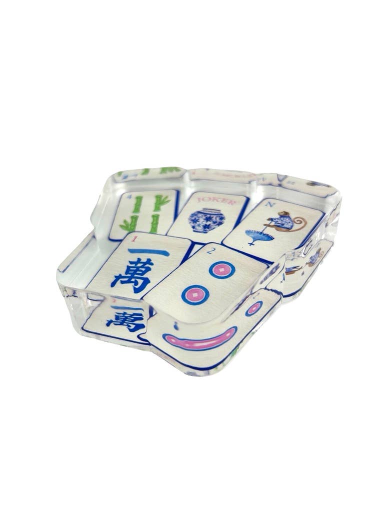 Mahjong Acrylic Napkin Weight