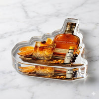 Acrylic Napkin Weight, Old Fashioned