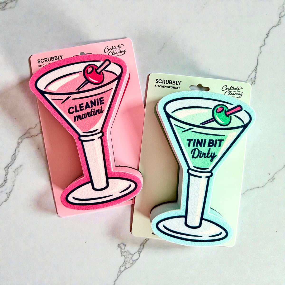 Cleanie Martini Scrubbly Sponge