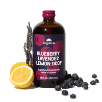 Blueberry Lavender Lemon Drop Cocktail + Mocktail Mix