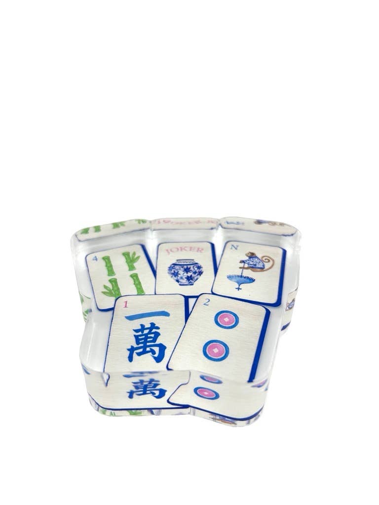 Mahjong Acrylic Napkin Weight