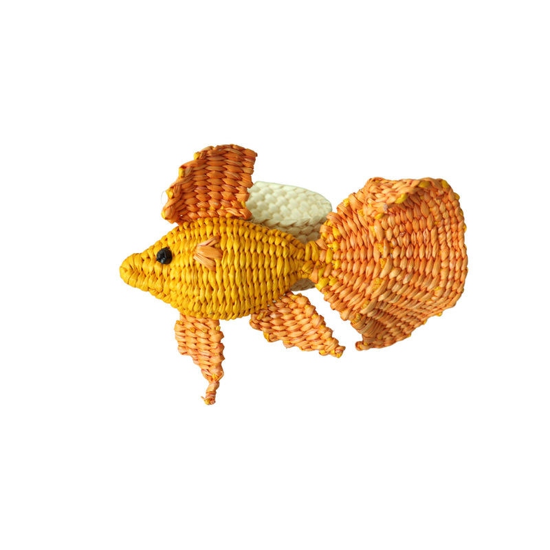 Handwoven Goldfish Napkin Ring