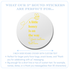 Personalized "A Little Honey Is On The Way" Bee Baby Shower Stickers For Party Favors & Gift Bags | Custom Name | Multiple Sizes Available