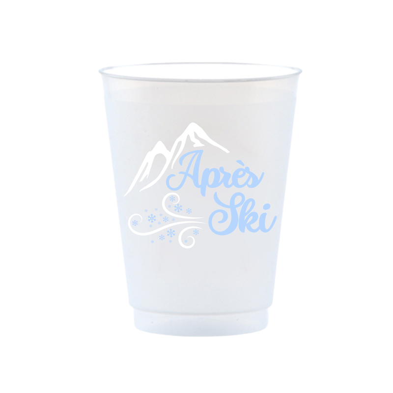 Après Ski 16oz Frost Flex Drinking Cups