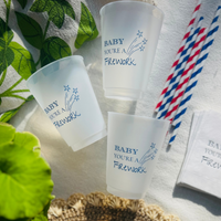 Baby You're A Firework Frosted Drinking Cups, 16oz